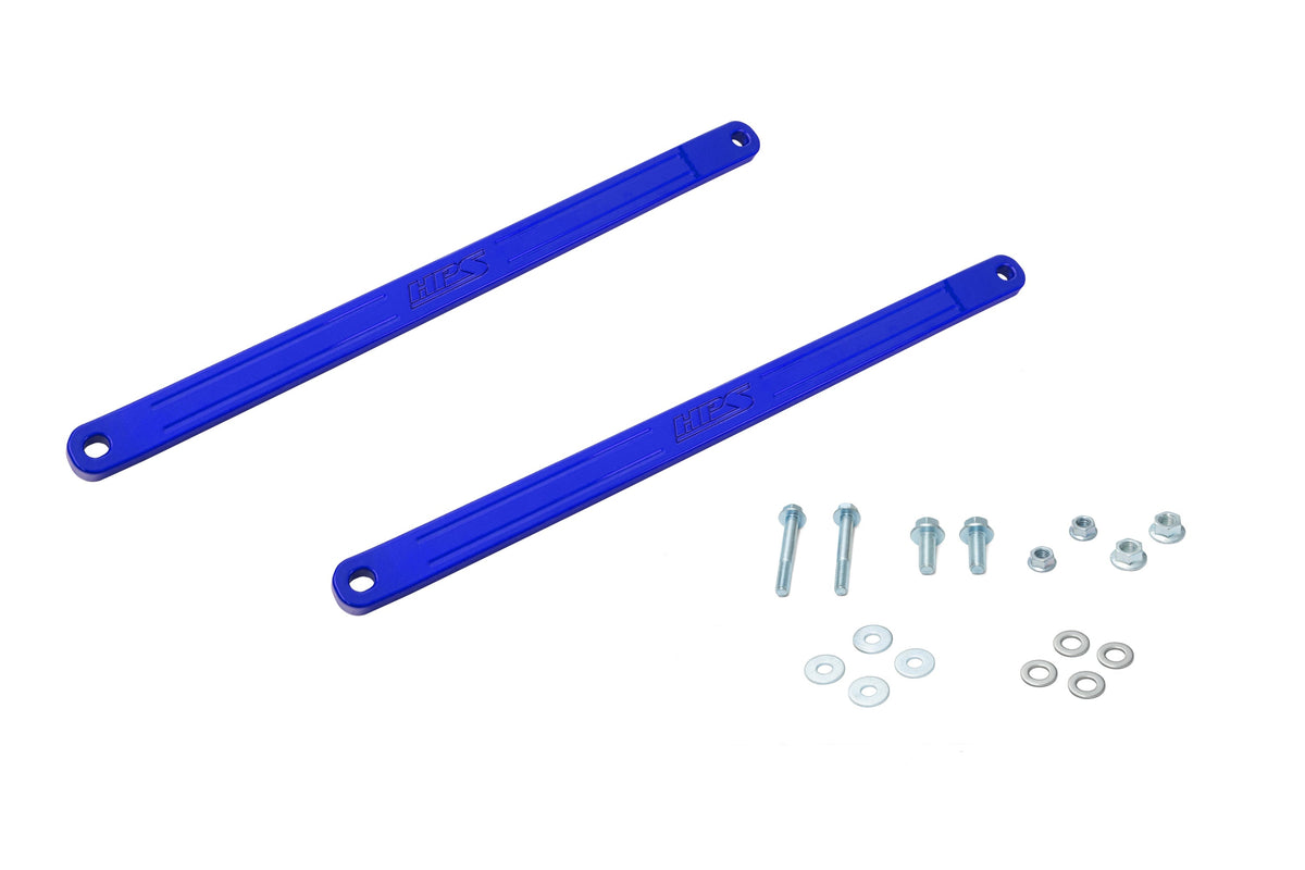 42-115BL HPS Blue Front Up Solid Strut Bar Tower Brace For 20-24 BMW M340i / 19-24 330i