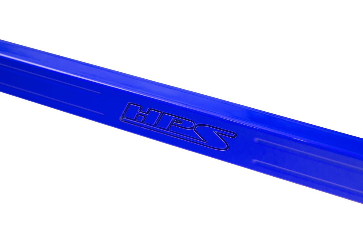 42-115BL HPS Blue Front Up Solid Strut Bar Tower Brace For 20-24 BMW M340i / 19-24 330i