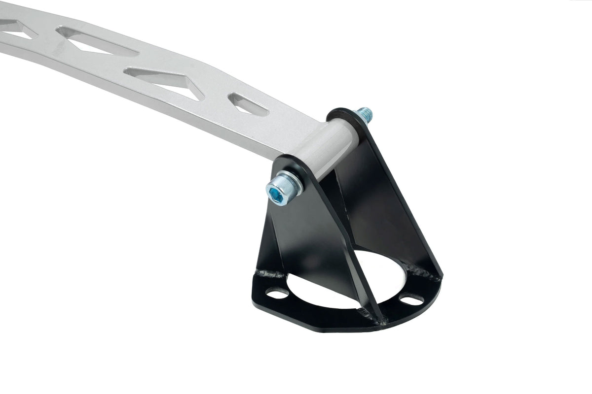 42-117P HPS Polish Strut Bar Tower Brace Bar For 21-25 Lexus IS300 IS350 3.5L V6 XE30