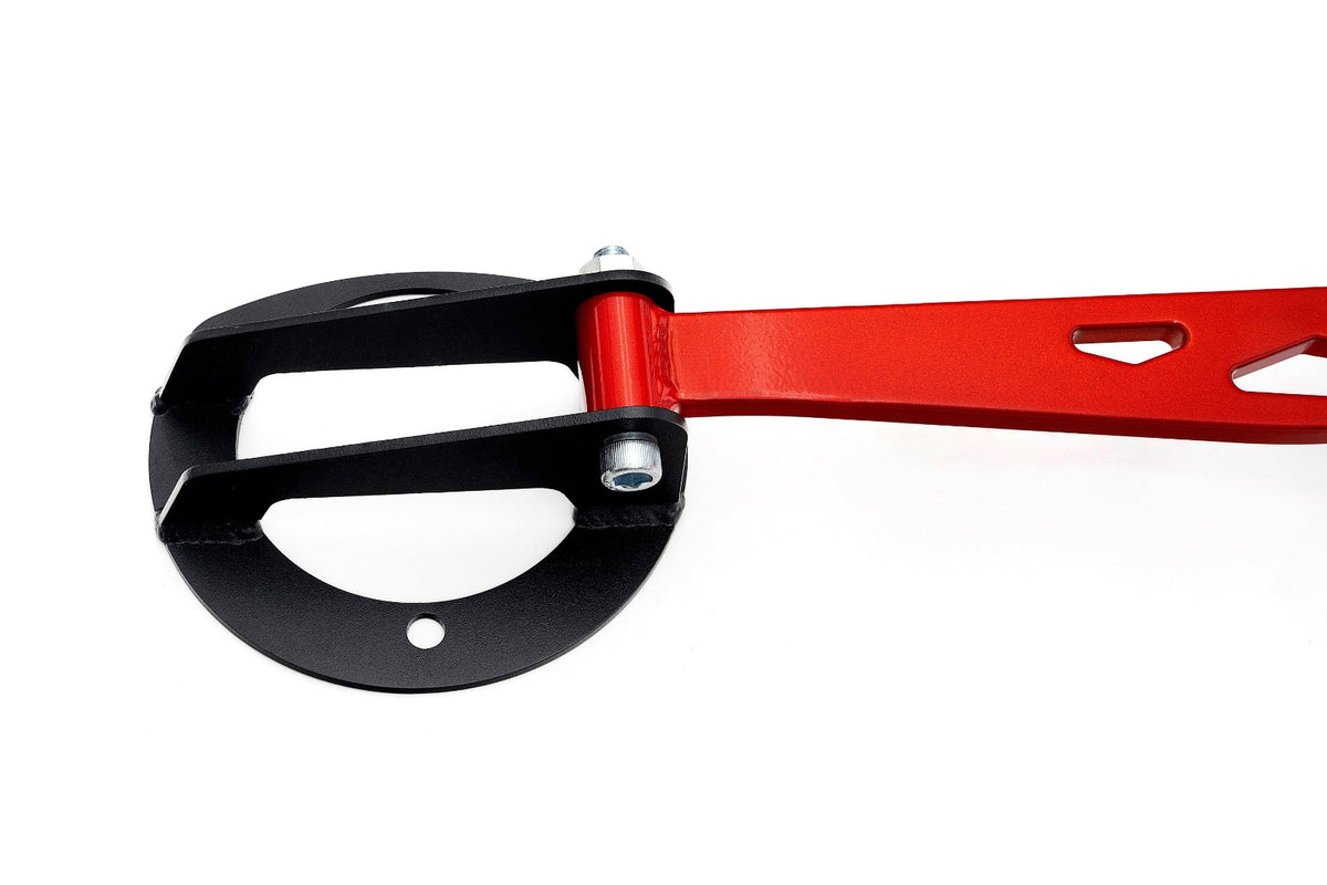 HPS Red Front Upper Aluminum Strut Bar Tower Brace For 22+ Subaru WRX 2.4L VB