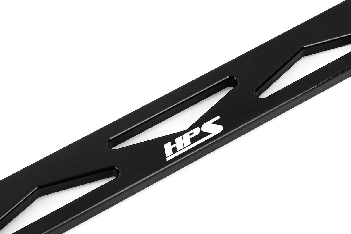HPS Black Front Upper Aluminum Strut Bar Tower Brace For 22+ Subaru WRX 2.4L VB