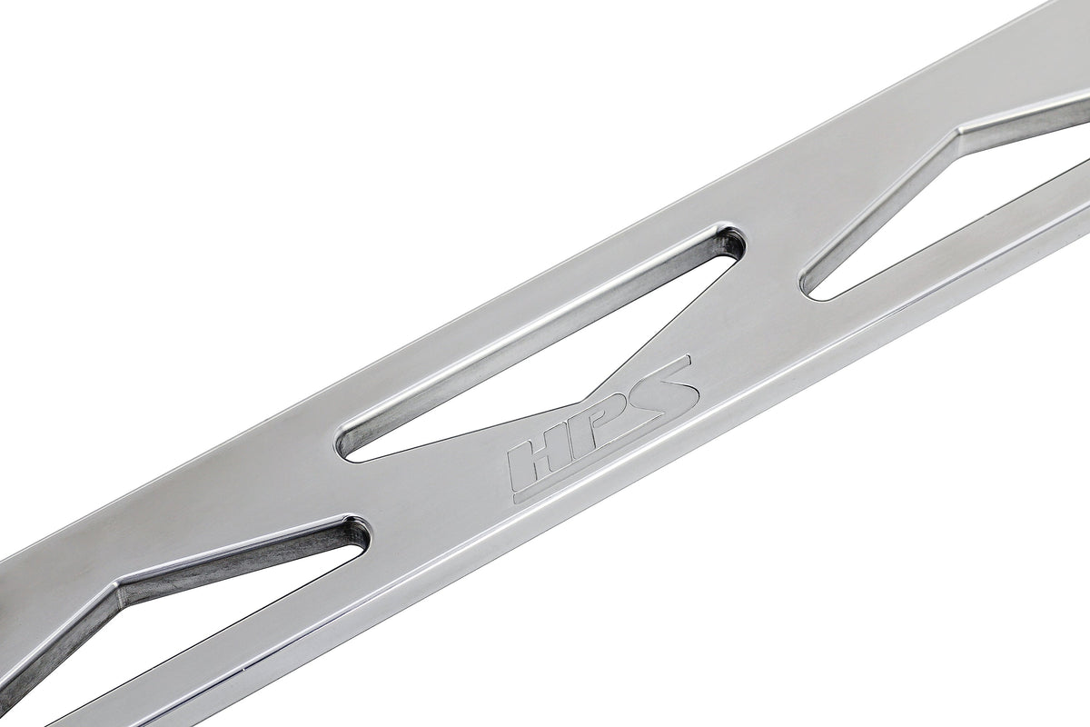 42-119P HPS Polish Front Upper Strut Bar Tower Brace For 09-14 Acura TSX CU2/4 CW2