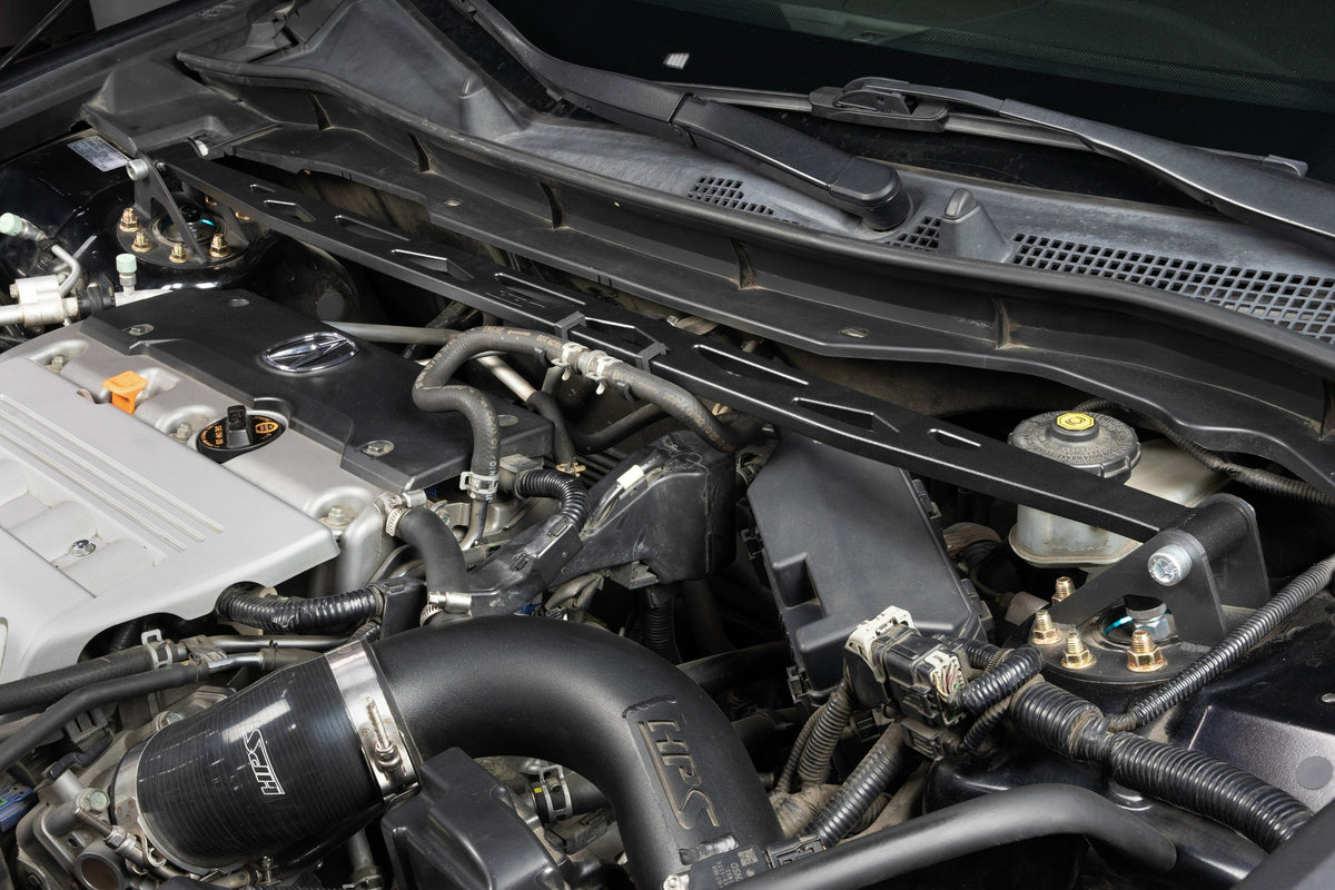 42-119WB HPS Black Front Upper Strut Bar Tower Brace For 09-14 Acura TSX CU2/4 CW2