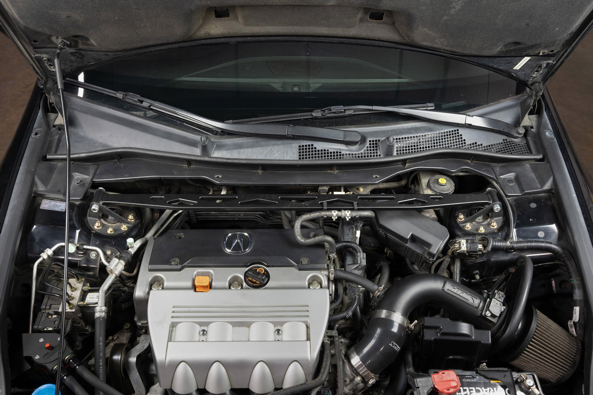 42-119WB HPS Black Front Upper Strut Bar Tower Brace For 09-14 Acura TSX CU2/4 CW2