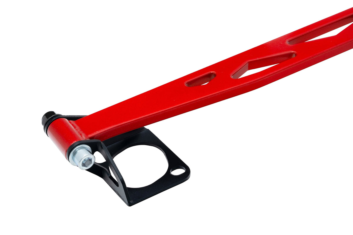 42-120R HPS Red Aluminum Front Upper Strut Bar Tower Brace For 94-01 Acura Integra DC2