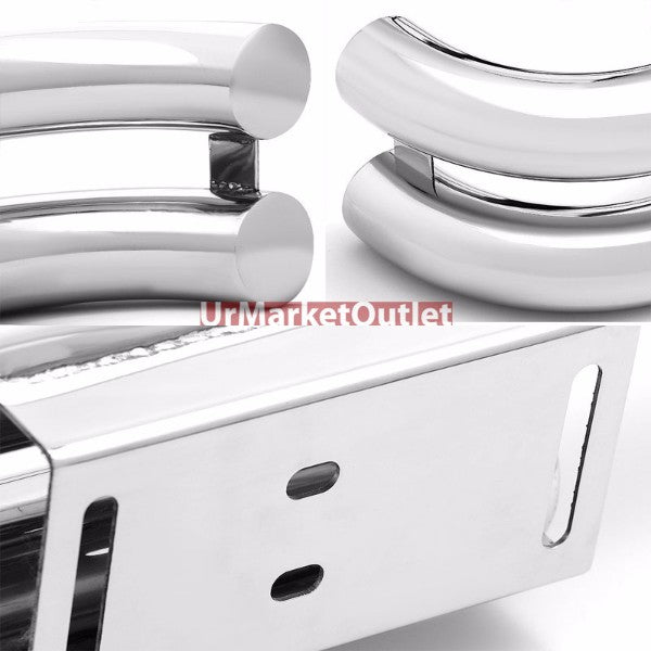 ***OOS***Stainless Steel Double Bar Rear Bumper Protector Guard For Jeep 88-06 Wrangler