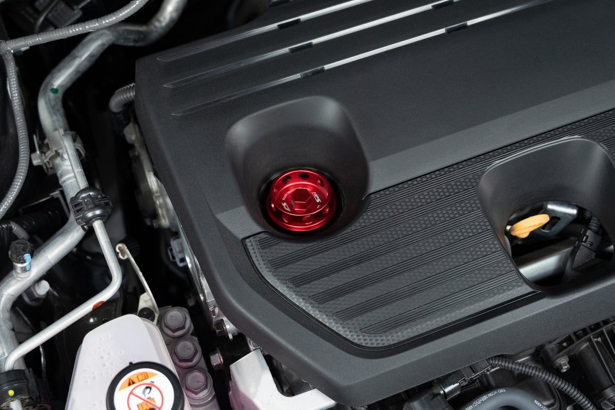 5269-105R HPS Red CNC Billet Aluminum Engine Oil Filler Cap Cover For Lotus Pontiac More
