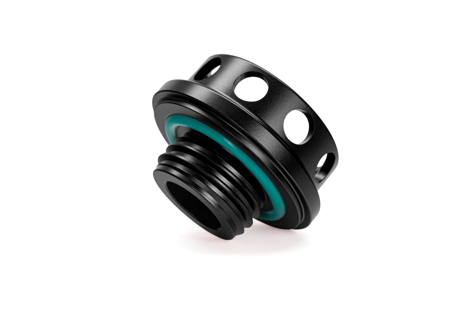 HPS Black CNC Billet Aluminum Engine Oil Filler Cap Cover For Infiniti Engine 5269-108WB