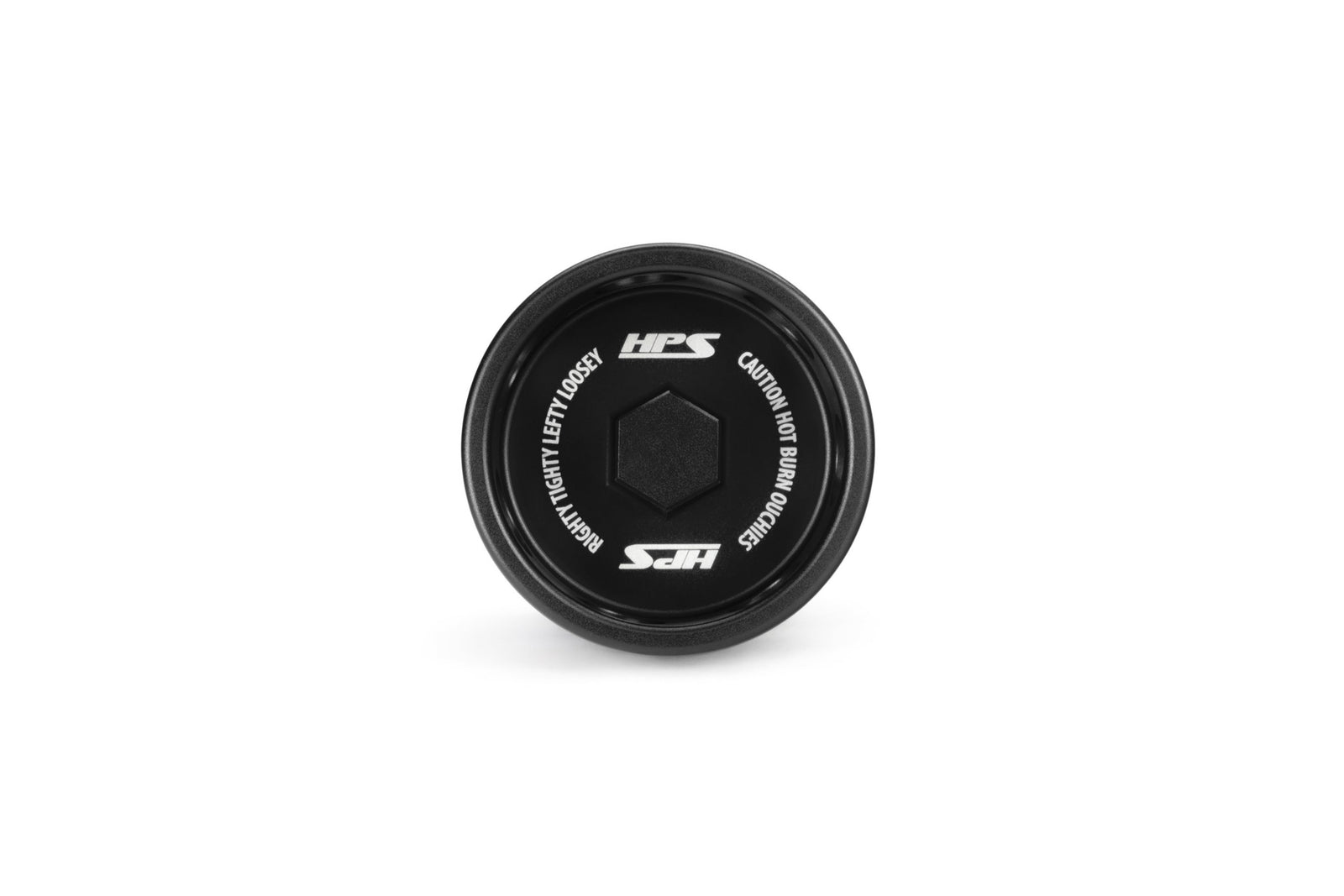 HPS Black CNC Billet Aluminum Engine Oil Filler Cap Neck Sealing For Ford 5269-110WB