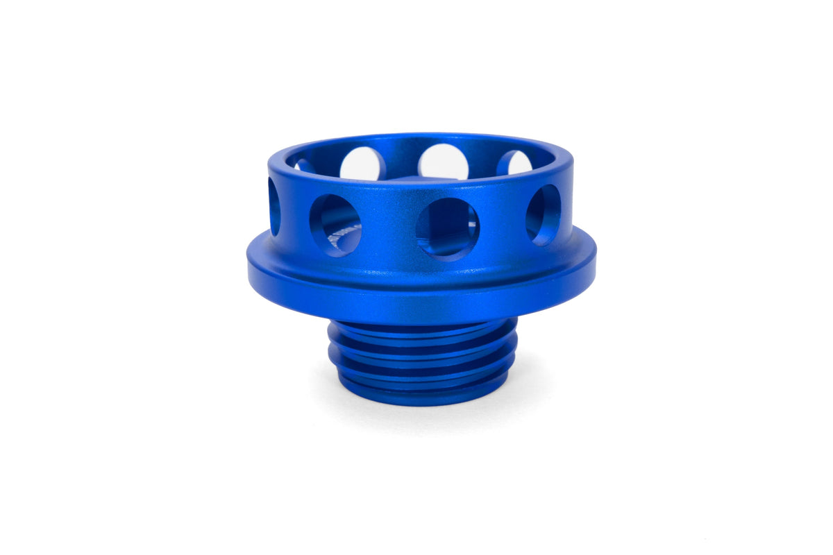 5269-104BL HPS Blue CNC Billet Aluminum Engine Oil Filler Cap Neck Sealing For Acura Honda