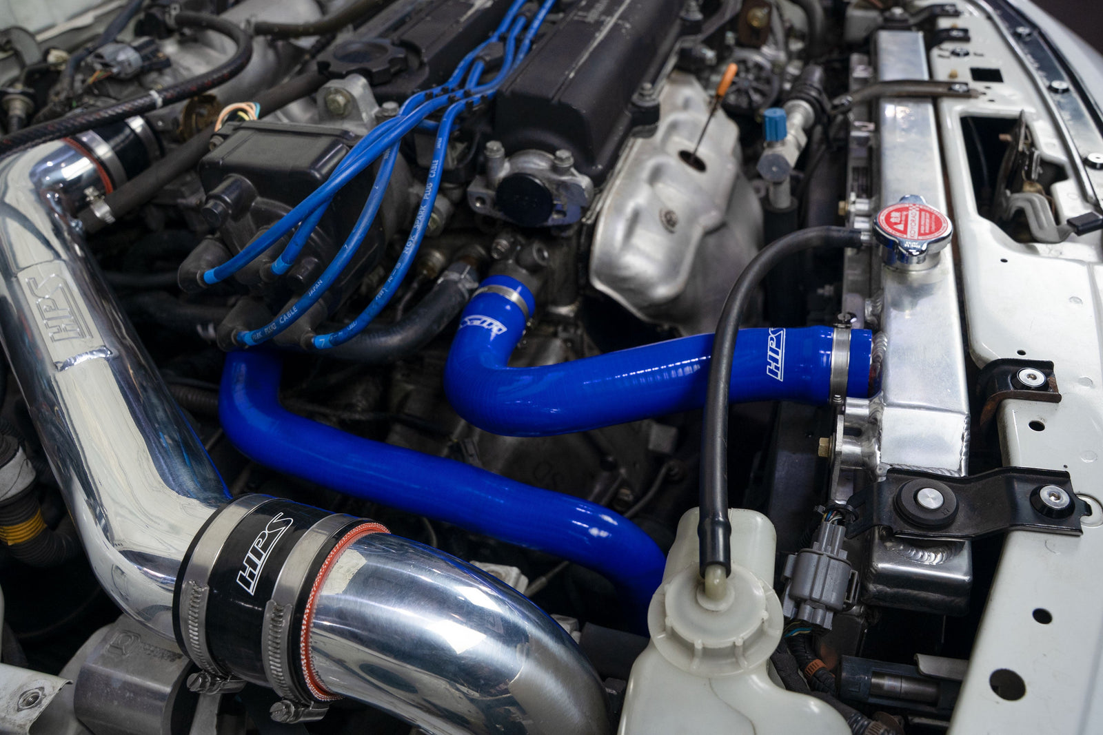 HPS Black 3-Ply Silicone Radiator Coolant Hose Kit For 94-01 Integra B20 / 92-00 Civic CRX Del Sol B18 B20