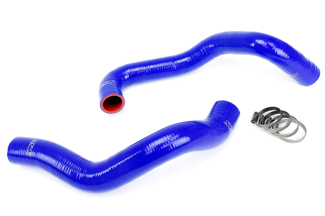 HPS Performance 57-1011-BLUE Silicone Radiator Coolant Hose Kit For 94-95 Ford Mustang GT / Cobra