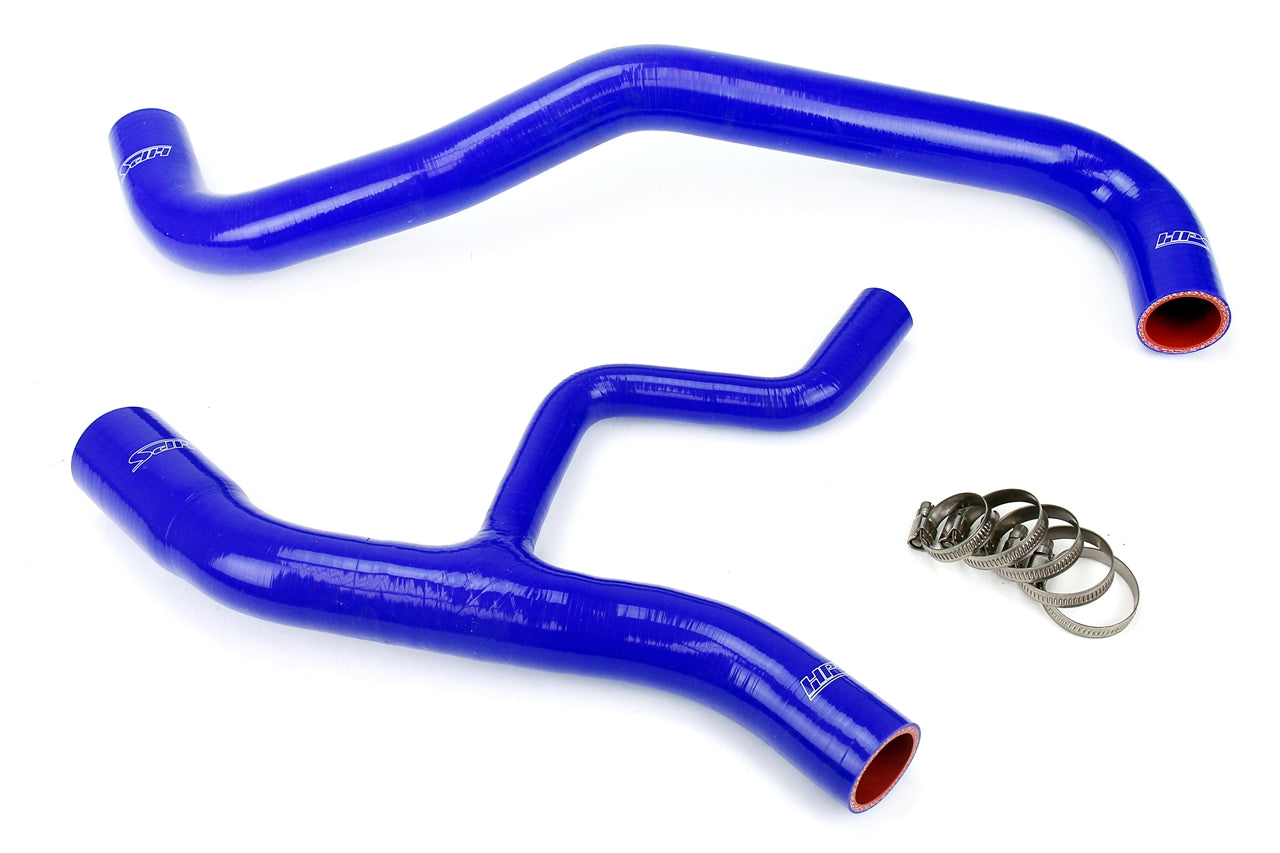 HPS Performance 57-1012-BLUE Silicone Radiator Coolant Hose Kit For 01-04 Ford Mustang GT