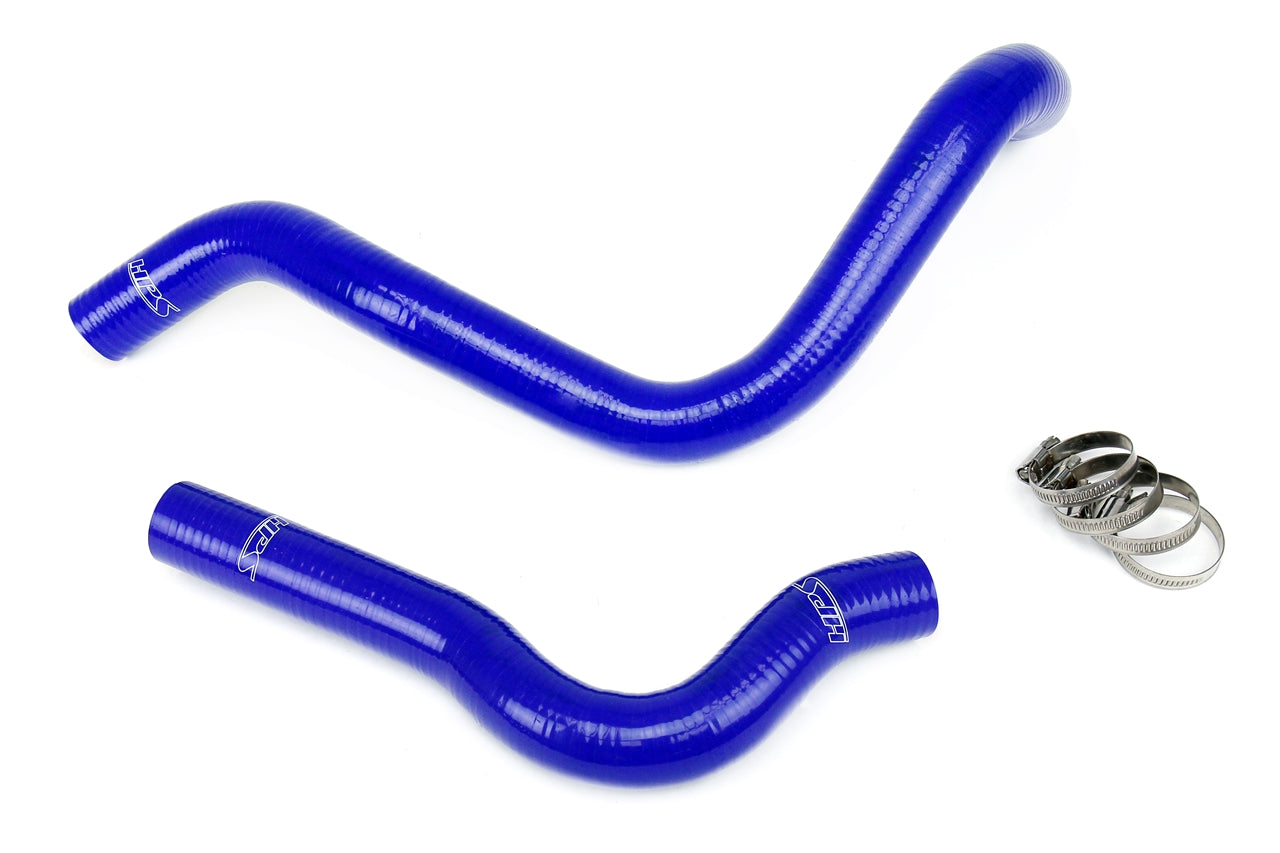 HPS Performance 57-1019-BLUE Silicone Radiator Coolant Hose Kit For 92-00 Honda Civic B16 / 99-00 Civic Si / Del Sol Vtec