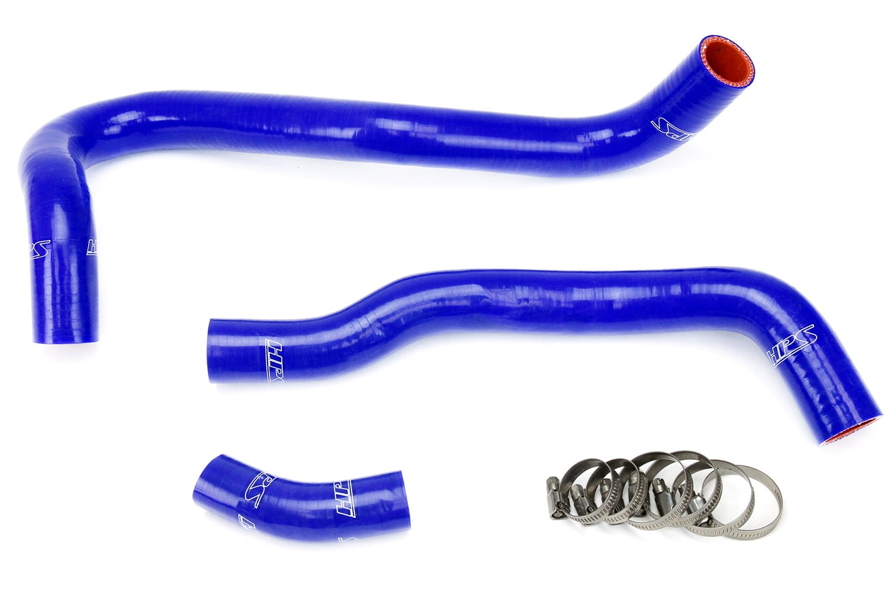 HPS Performance 57-1021-BLUE Silicone Radiator Coolant Hose Kit For 06-10 Honda Civic Si 2.0L K20Z3 (FG2 2DR/FA5 4DR)