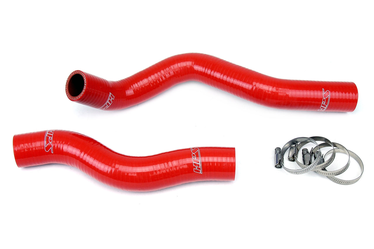 HPS Performance 57-1022-RED Silicone Radiator Coolant Hose Kit For 06-11 Honda Civic 1.8L Gas (FA FG)