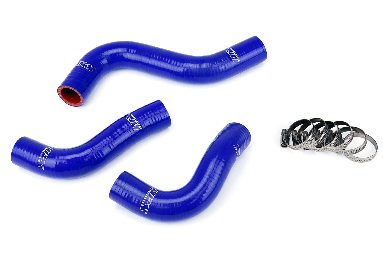 HPS Performance 57-1029-BLUE Silicone Radiator Coolant Hose Kit For 90-93 Mazda Miata MX-5
