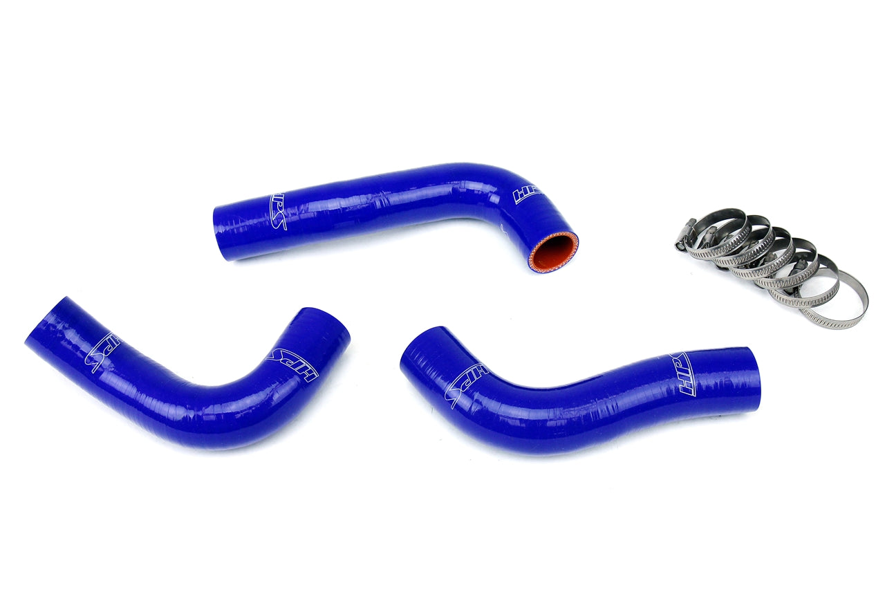 HPS Performance 57-1030-BLUE Silicone Radiator Coolant Hose Kit For 94-97 Mazda Miata MX-5