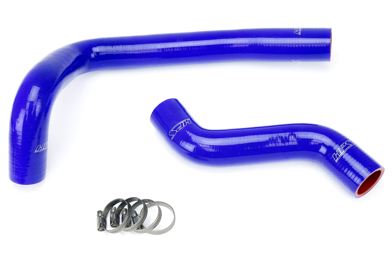 HPS Performance 57-1035-BLUE Silicone Radiator Coolant Hose Kit For 93-97 Mazda RX7 FD3S