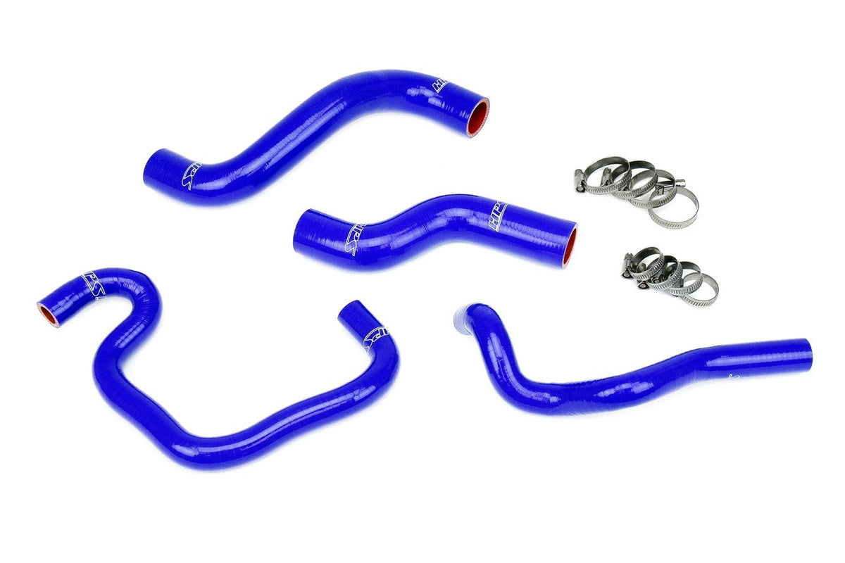 HPS Performance 57-1080-BLUE Silicone Radiator/Heater Coolant Hose Kit For 95-98 Toyota T100 3.4L V6