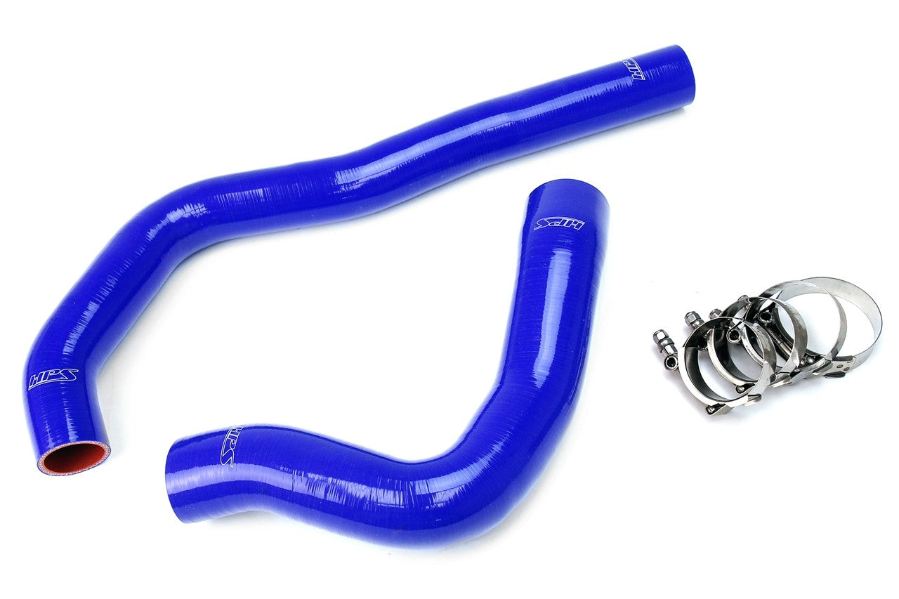 HPS Performance 57-1222-BLUE Silicone Radiator Coolant Hose Kit For Dodge 99-02 Ram Pickup 5.9L Diesel Cummins