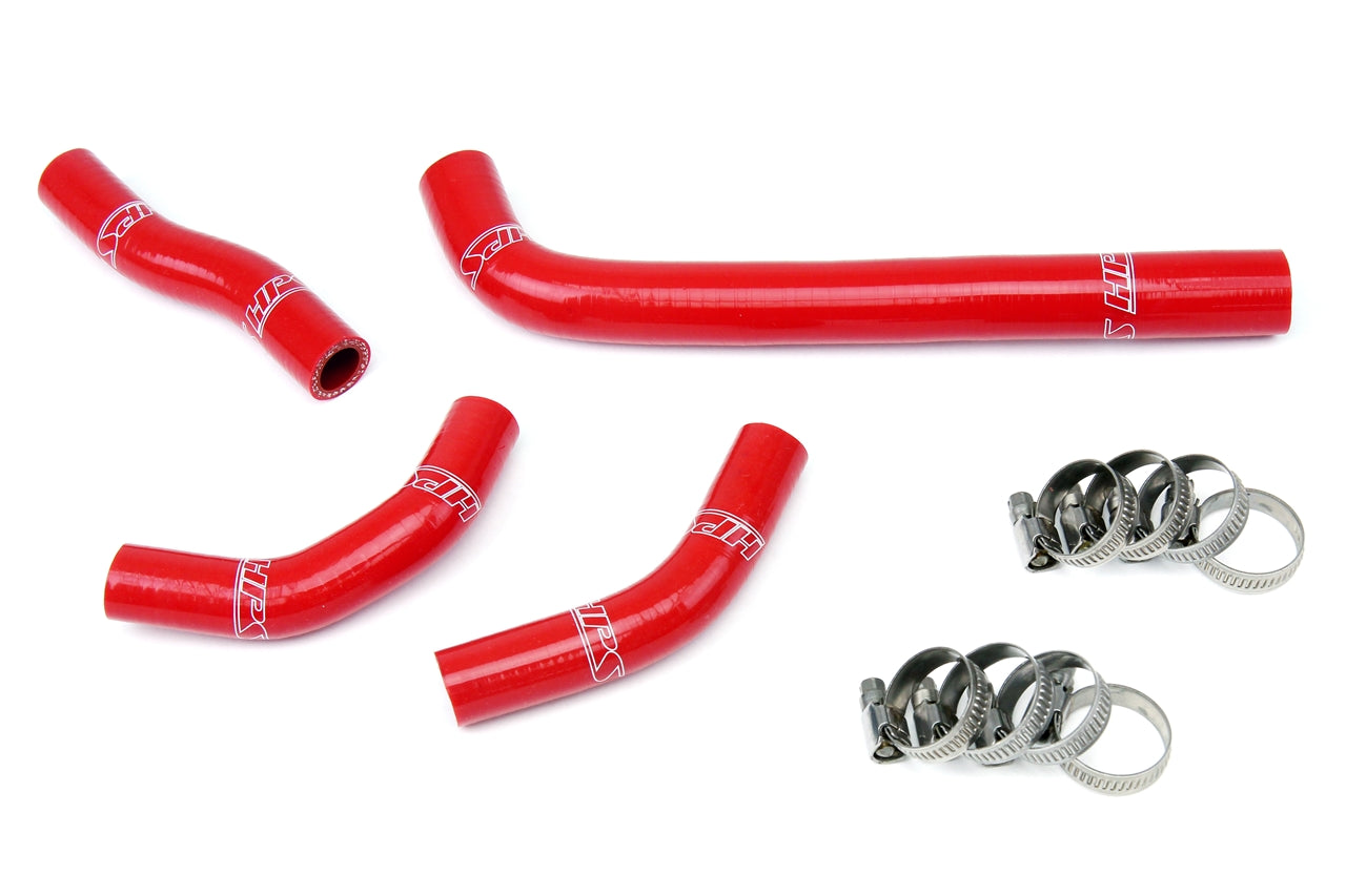 HPS Performance 57-1235-RED Silicone Radiator Coolant Hose Kit For 10-13 Honda CRF250R