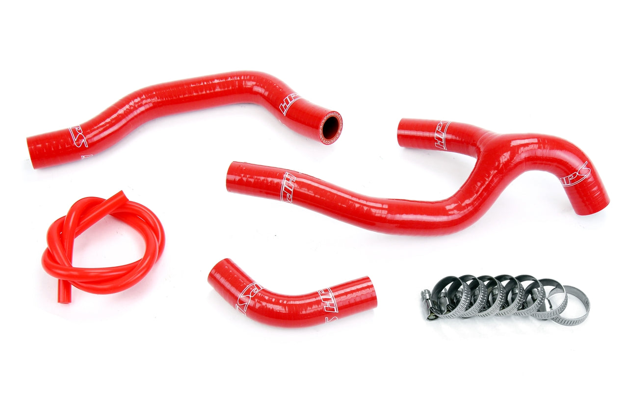 HPS Performance 57-1237-RED Silicone Radiator Coolant Hose Kit For 05-08 Honda CRF450R