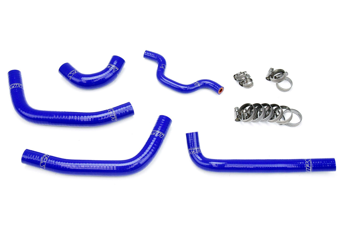 HPS Performance 57-1240-BLUE Silicone Radiator Coolant Hose Kit For 09-10 Kawasaki KX250F