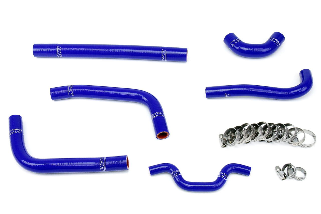 HPS Performance 57-1241-BLUE Silicone Radiator Coolant Hose Kit For 11-11 Kawasaki KX250F