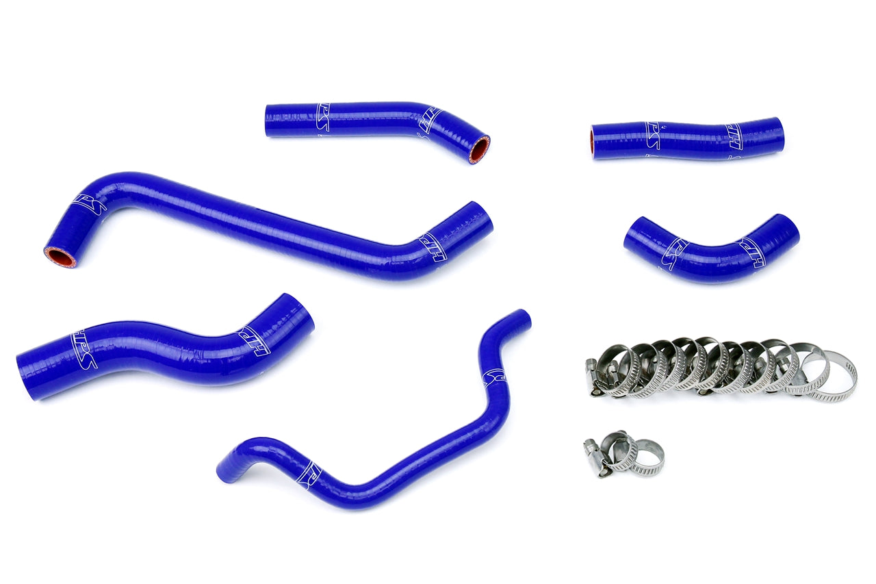 HPS Performance 57-1242-BLUE Silicone "OE Type" Radiator Coolant Hose Kit For 10-11 Kawasaki KX450F