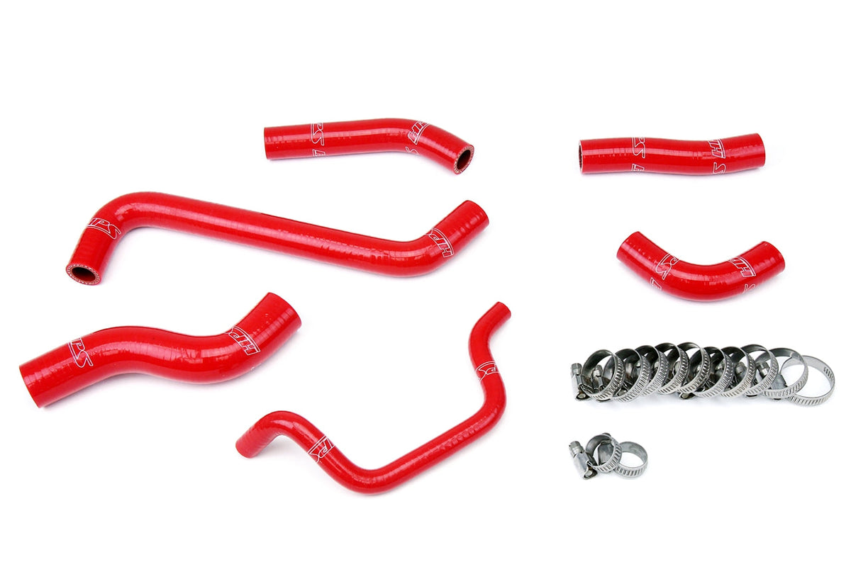 HPS Performance 57-1242-RED Silicone "OE Type" Radiator Coolant Hose Kit For 10-11 Kawasaki KX450F