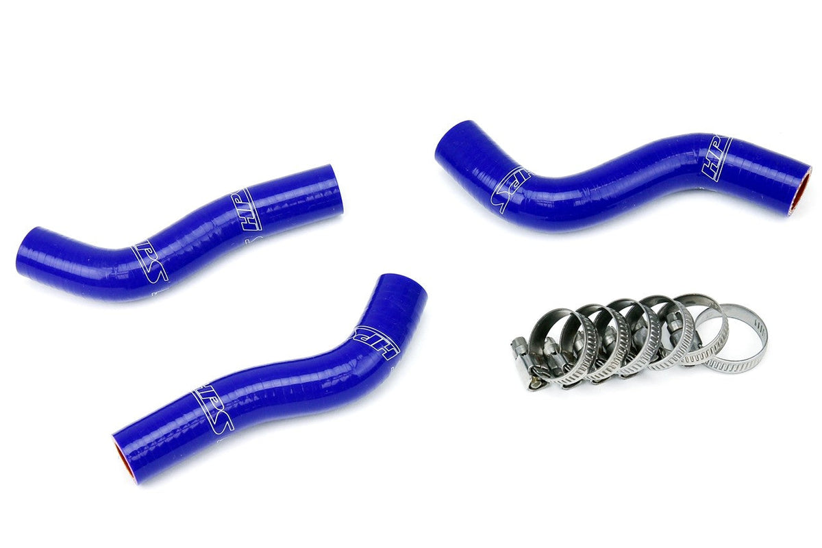 HPS Performance 57-1248-BLUE Silicone Radiator Coolant Hose Kit For 07-10 KTM 250SXF
