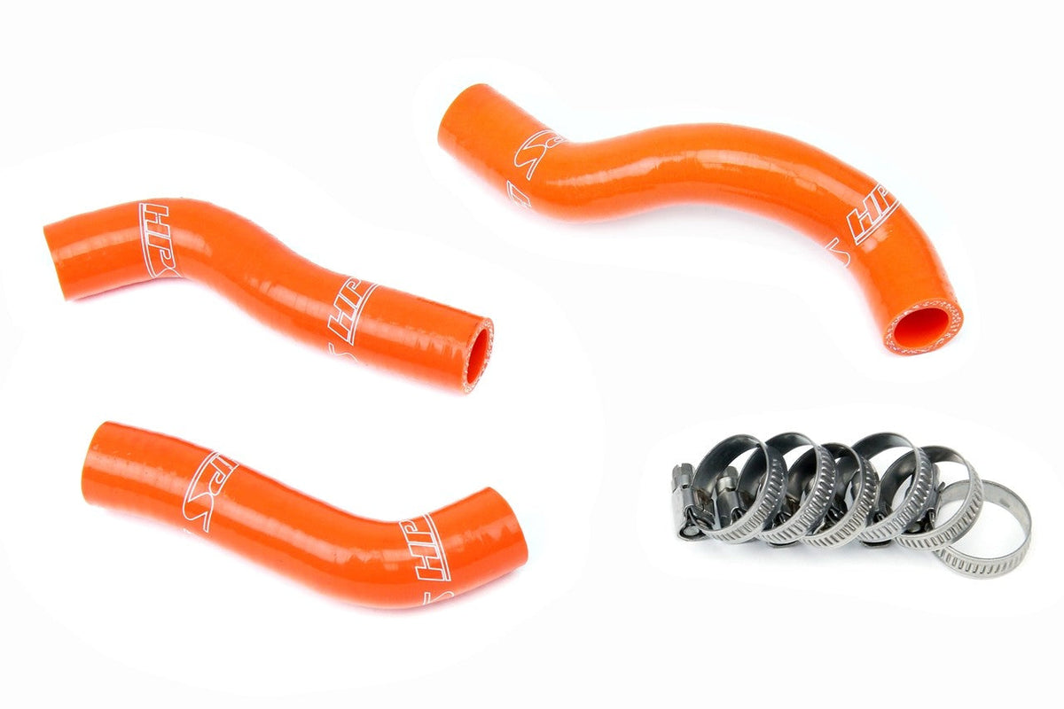 HPS Performance 57-1249-ORG Silicone Radiator Coolant Hose Kit For 11-12 KTM 250SXF