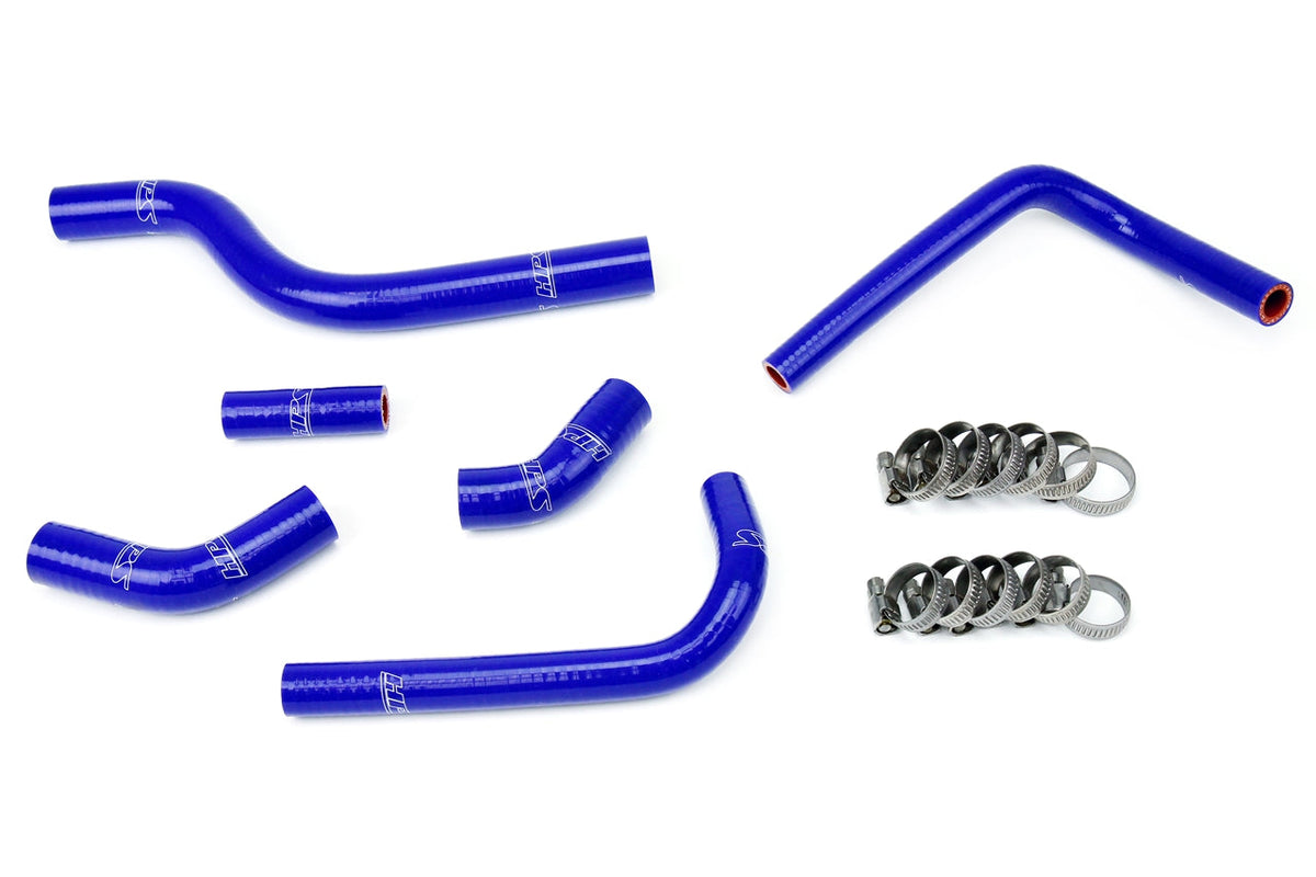HPS Performance 57-1252-BLUE Silicone Radiator Coolant Hose Kit For 04-06 Suzuki RMZ250