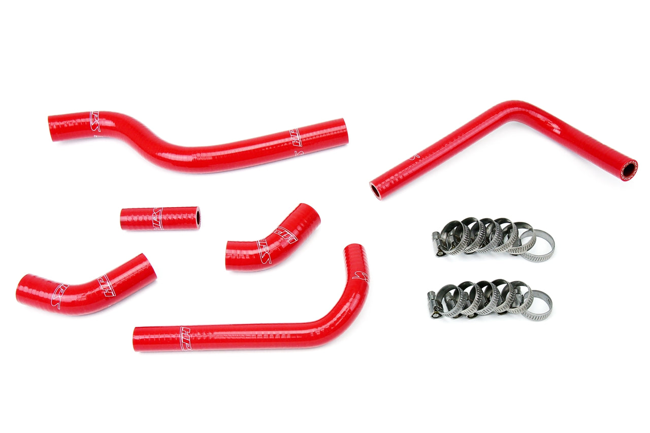 HPS Performance 57-1252-RED Silicone Radiator Coolant Hose Kit For 04-06 Suzuki RMZ250