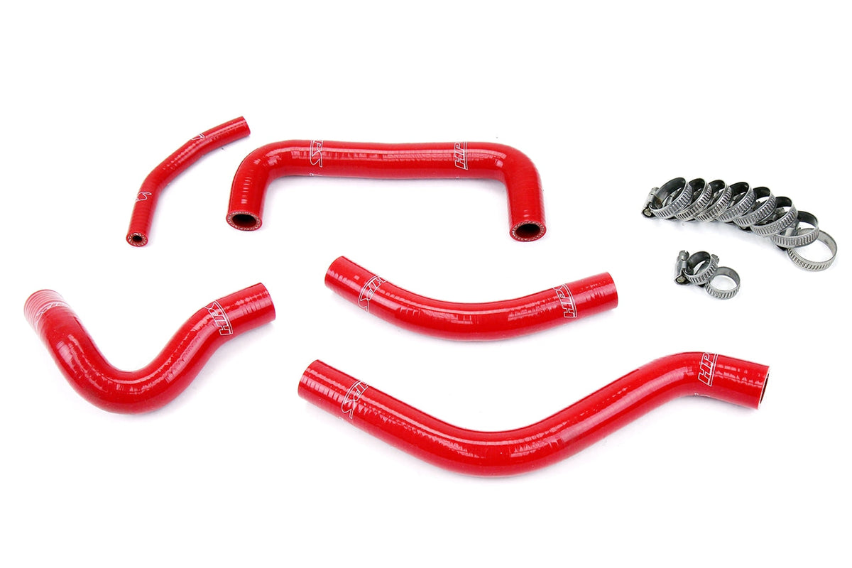 HPS Performance 57-1258-RED Silicone Radiator Coolant Hose Kit For 04-05 Suzuki RMZ450