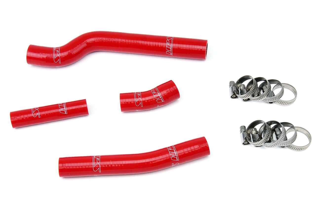 HPS Performance 57-1261-RED Silicone Radiator Coolant Hose Kit For 07-09 Yamaha YZ250F