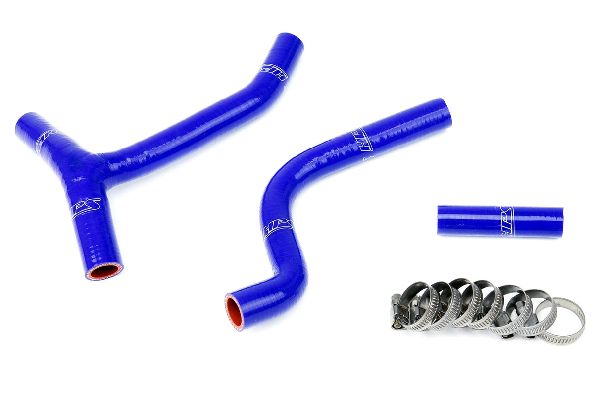 HPS Performance 57-1265-BLUE Silicone Radiator Coolant Hose Kit For 10-11 Yamaha YZ250F