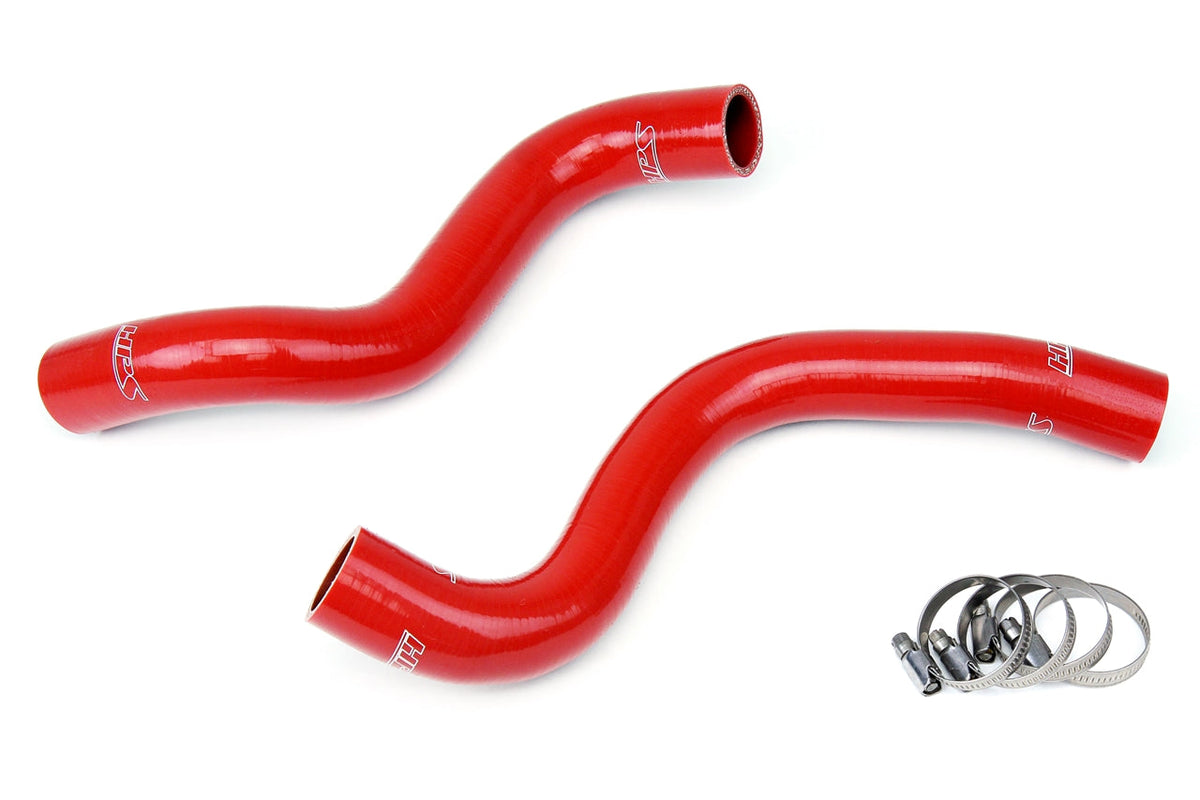 HPS Performance 57-1269-RED Silicone Radiator Coolant Hose Kit For 11-17 Lexus CT200h / 09-13 Toyota Prius 1.8L