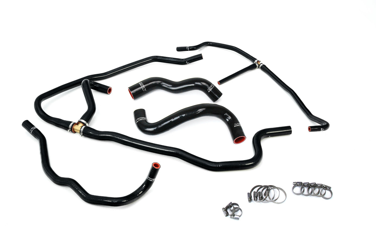 57-1276-BLK HPS Black Silicone Radiator+Heater Coolant Hose Kit For 09-13 Corvette LS7/LS3
