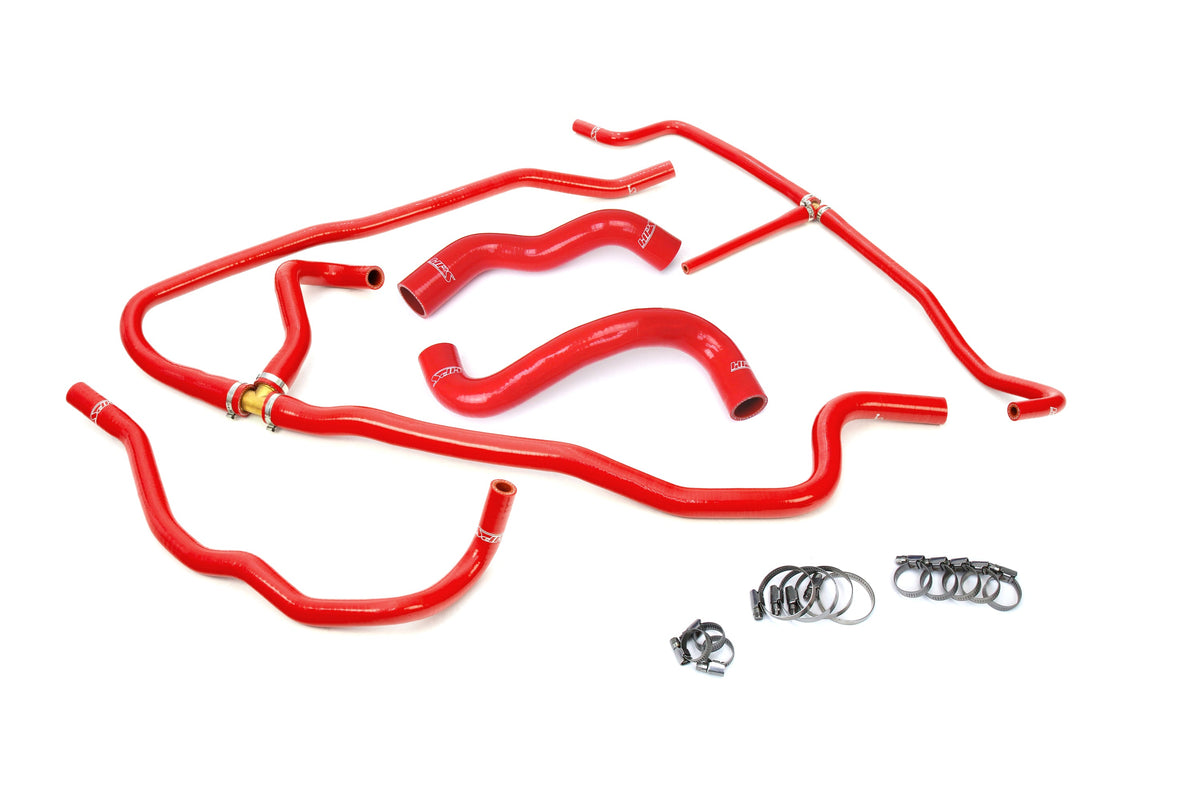 57-1276-RED HPS Red Silicone Radiator+Heater Coolant Hose Kit For 09-13 Corvette LS7/LS3
