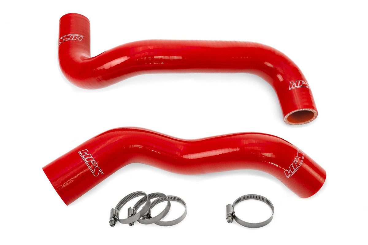 HPS Performance 57-1276R-RED Silicone Radiator Coolant Hose Kit For 09-13 Chevrolet Corvette LS7 LS3