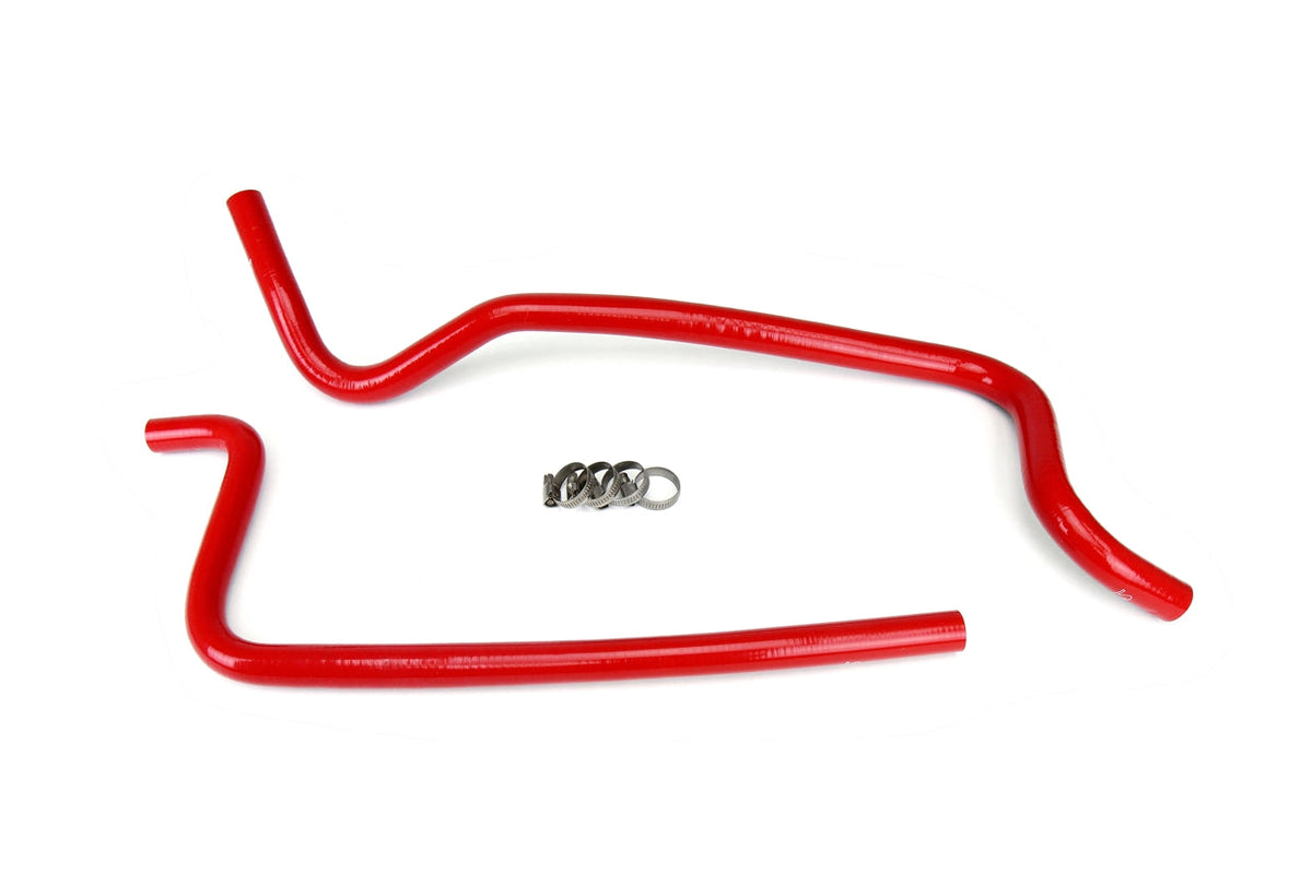 HPS Performance 57-1283-RED Silicone Heater Coolant Hose Kit For Jeep 02-06 Wrangler TJ 4.0L I6