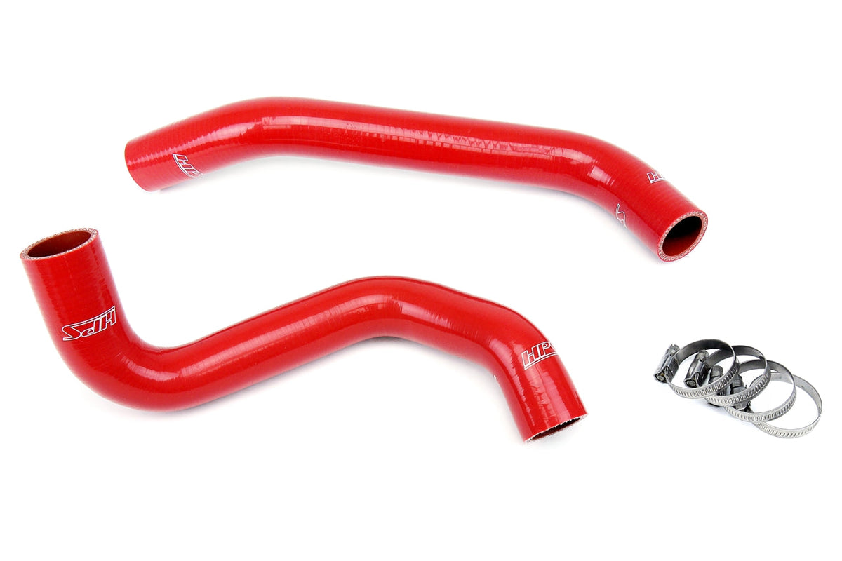 HPS Performance 57-1305-RED Silicone Radiator Coolant Hose Kit For 10-15 Chevrolet Camaro 3.6L V6