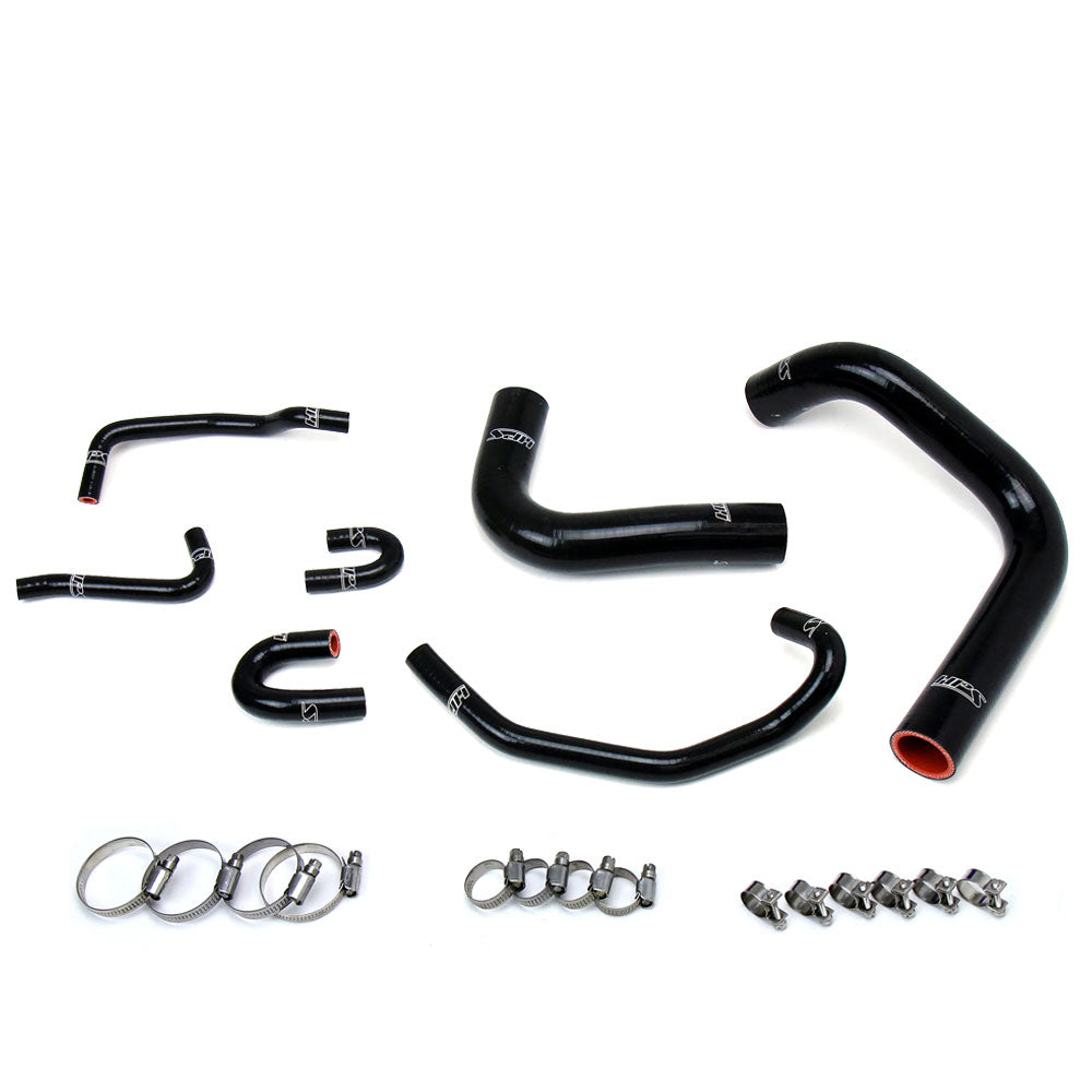 HPS Performance 57-1323R-BLK Silicone Radiator Coolant Hose Kit For 89-95 Toyota 4Runner Pickup 3.0L V6