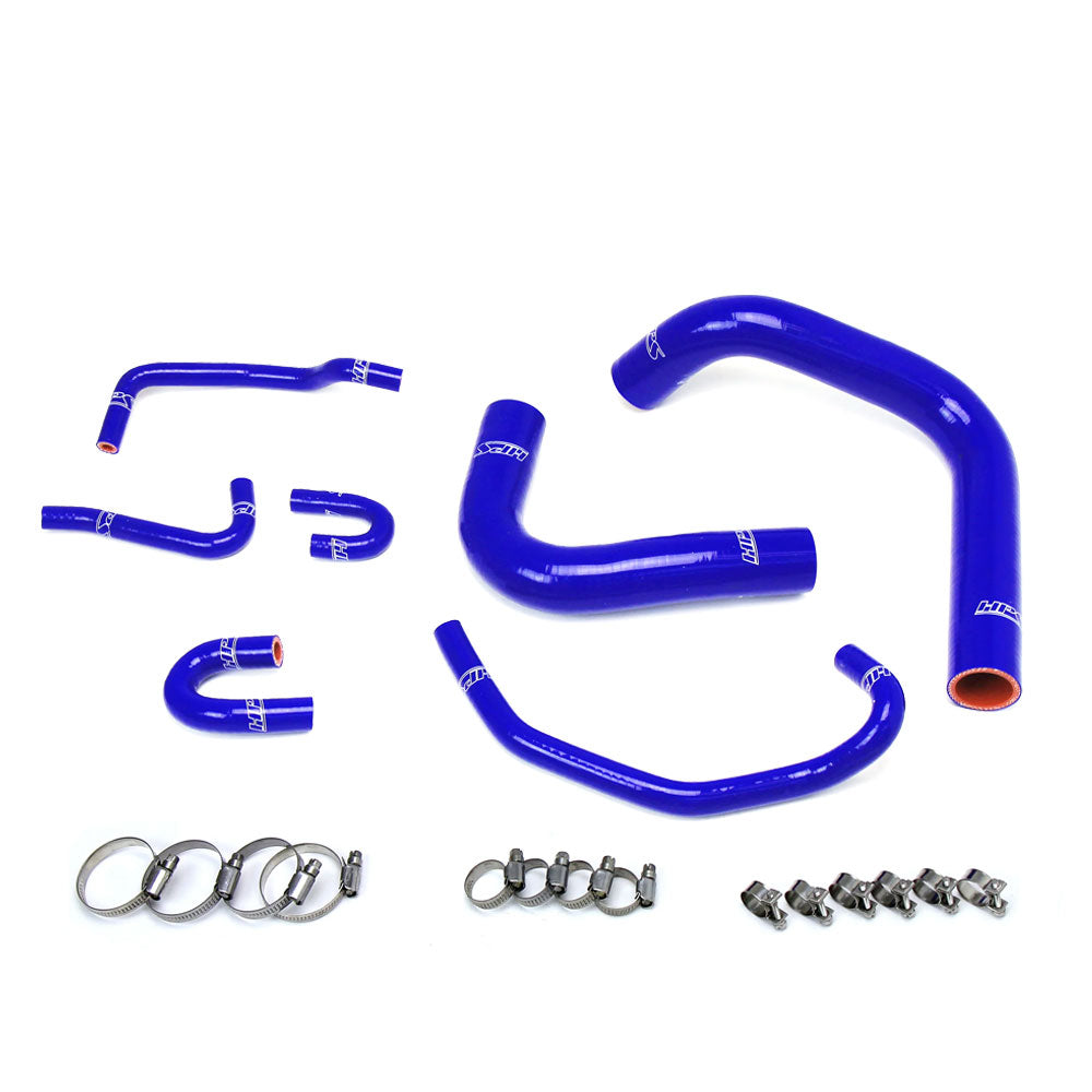 HPS Performance 57-1323R-BLUE Silicone Radiator Coolant Hose Kit For 89-95 Toyota 4Runner Pickup 3.0L V6