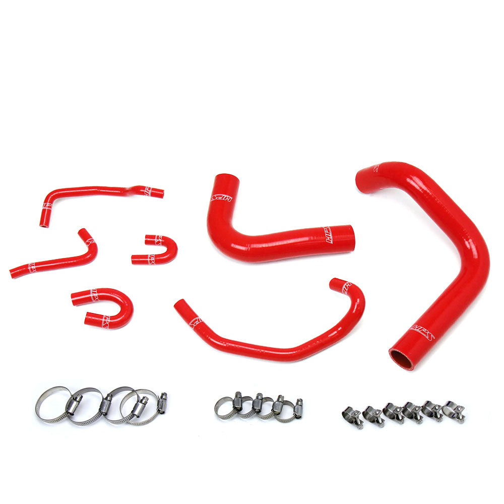 HPS Performance 57-1323R-RED Silicone Radiator Coolant Hose Kit For 89-95 Toyota 4Runner Pickup 3.0L V6