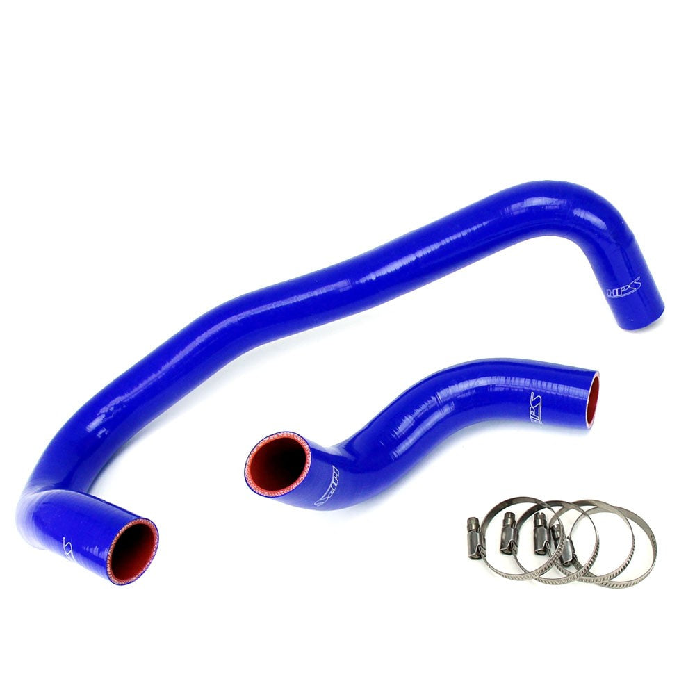 HPS Performance 57-1327R-BLUE Silicone Radiator Coolant Hose Kit For 05-10 300C Challenger Charger Magnum SRT8 6.1L