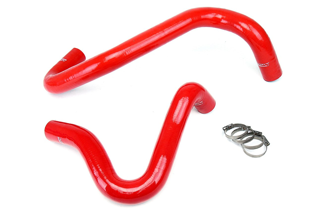 HPS Performance 57-1329-RED Silicone Radiator Coolant Hose Kit For 01-03 Ford F-Series Super Duty Pickup 7.3L