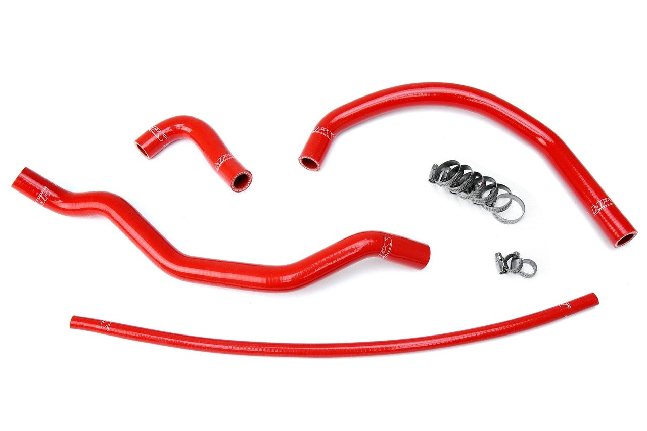 HPS Performance 57-1348-RED Silicone Radiator Coolant Hose Kit For 87-06 Yamaha YFZ350 Banshee